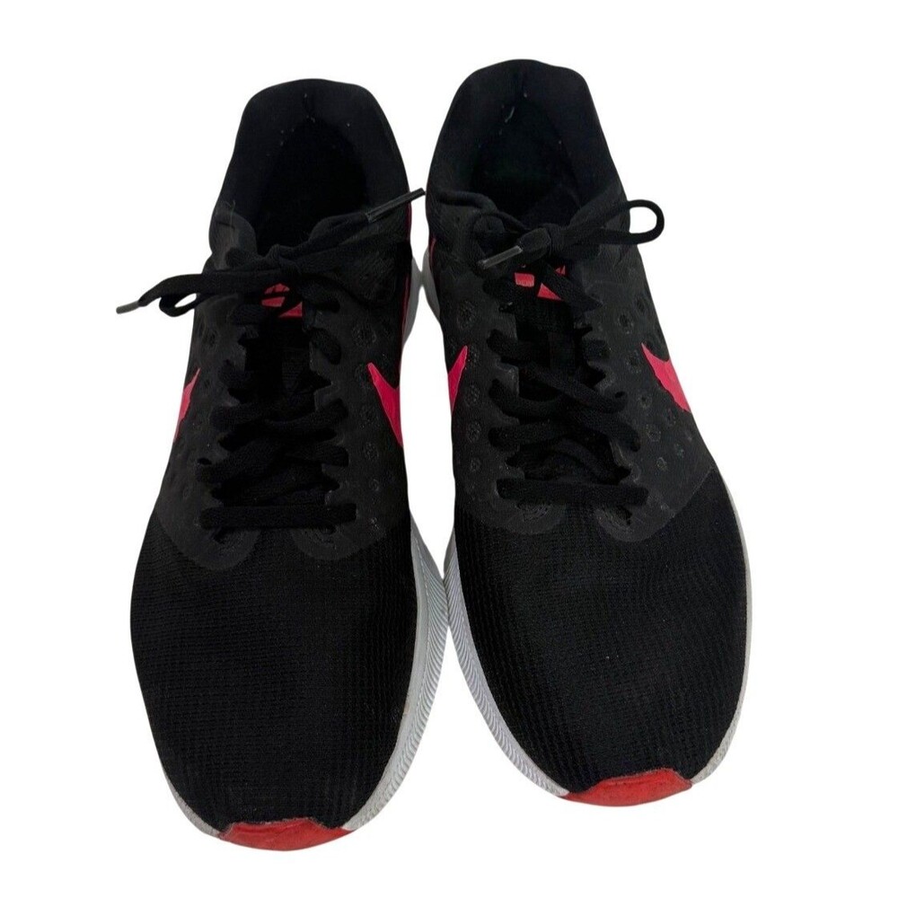 Nike Downshifter 7 Womens Running Shoes Black Pink US Lightweight Mesh Size 10